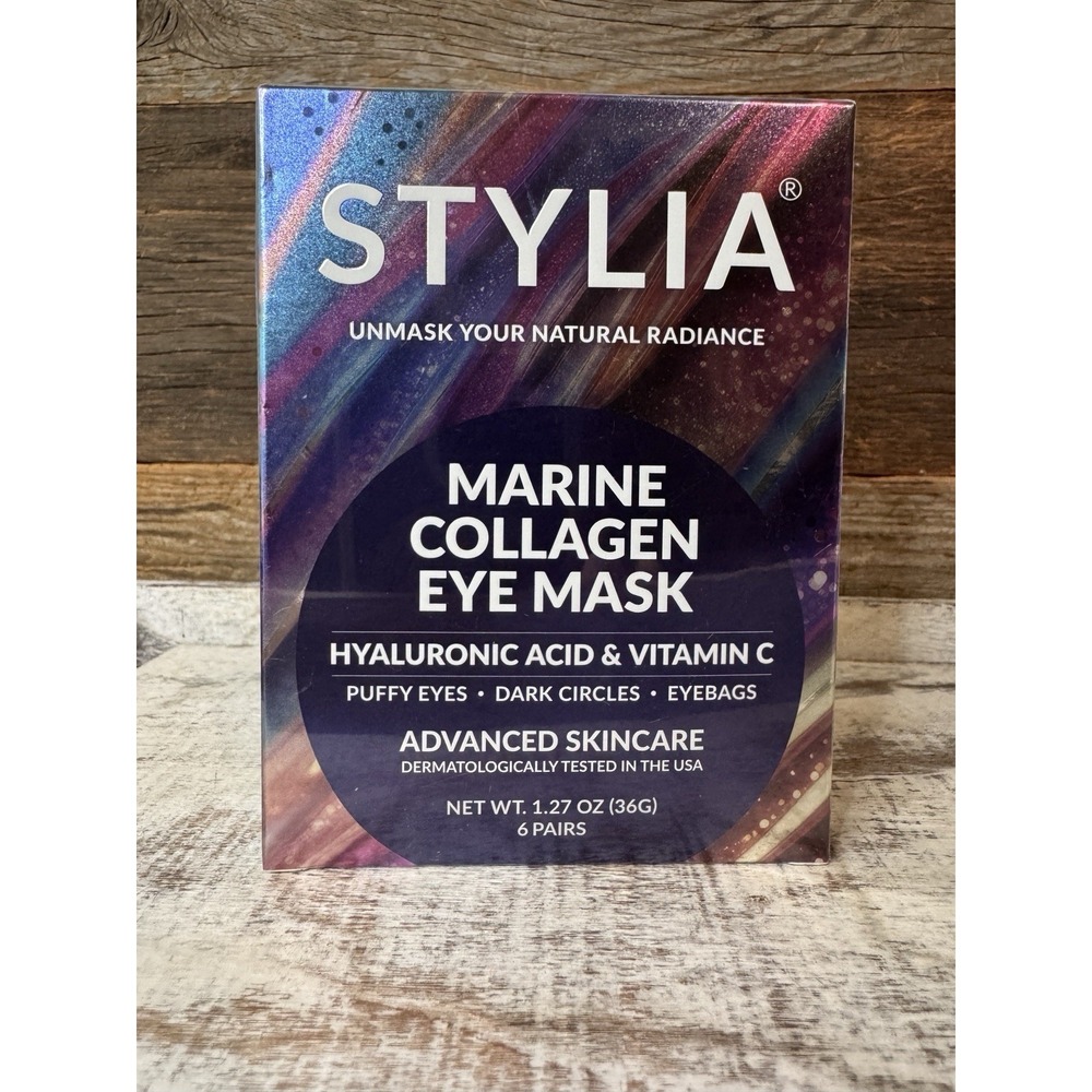 Stylia Marine Collagen Eye Mask | 6 pairs | MSRP = $24